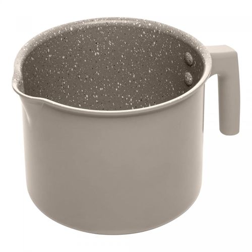Leiteira de Indução Taupe Alumínio 1,7L com Revestimento Cerâmico Lyor