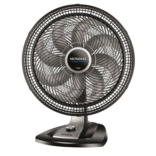 Ventilador de Mesa Mondial VTX-50-8P Preto 50cm 220V Mondial