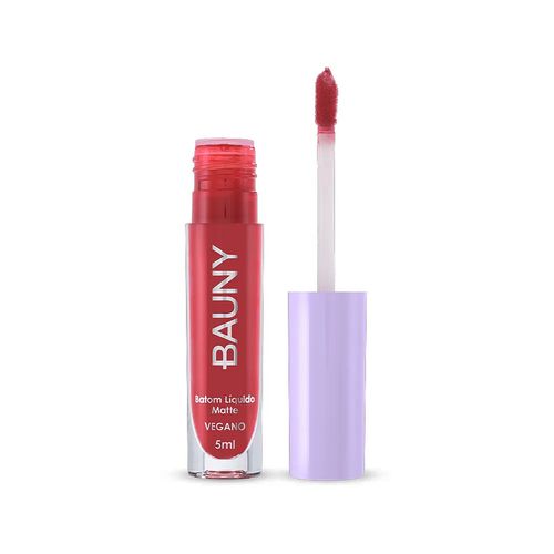 Batom Líquido Matte Cor 100 5ml Bauny