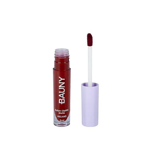 Batom Líquido Matte Cor 60 5ml Bauny
