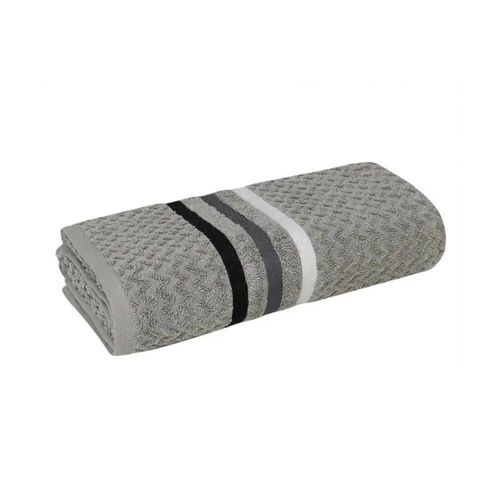 Toalha De Rosto Jacquard Trento Cinza 50cmX70cm Corttex