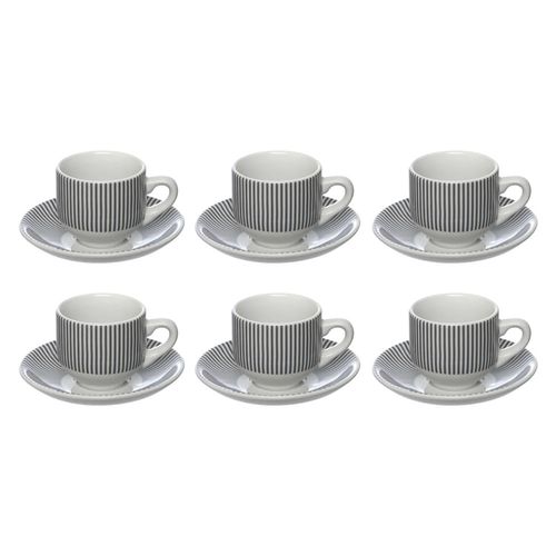 Conjunto De 6 Xícaras Para Café Lisboa 90ml Hauskraft