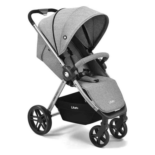 Carrinho De Bebê Passeio Bliss Litet 0-15kg Cinza Multikids