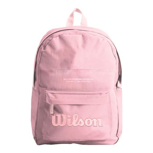Mochila De Costas Poliéster Rosa Wilson