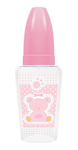 Mamadeira Miniform 0 A 3 Meses 50ml Rosa Lillo