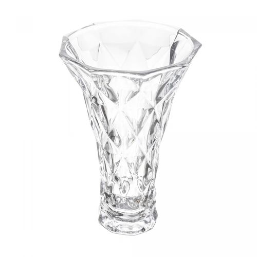 Vaso de Vidro Diamond 13cm x 20cm Lyor