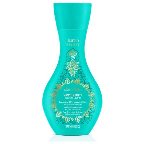 Shampoo Nutritivo Óleos Árabes 300ml Amend Millenar