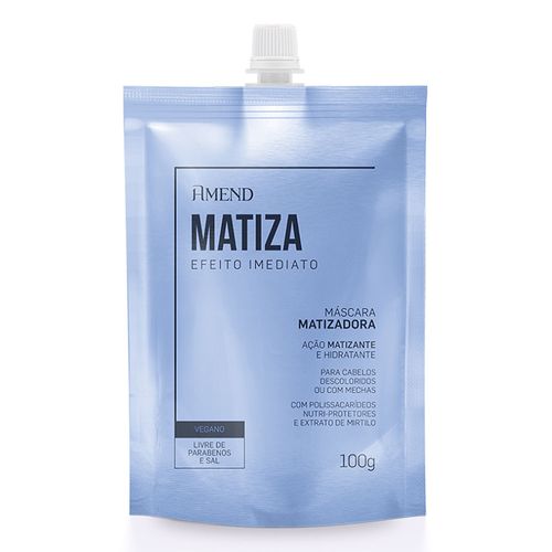 Refil Máscara Matizadora Matiza Efeito Imediato 100g Amend