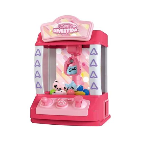 Brinquedo Mini Maquina Garra Divertida Dm Toys