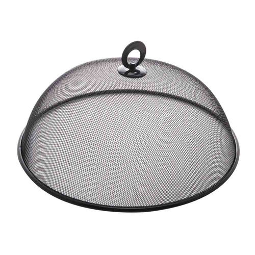 Tela Protetora para Alimentos de Metal Preta 35cm x 13cm Lyor