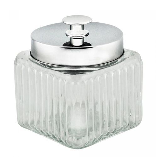 Pote de Vidro com Tampa de Metal Vegas 800ml Lyor