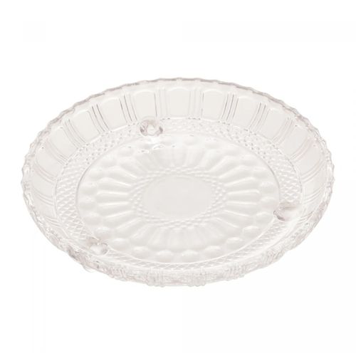Prato de Cristal com 3 Pés Brandon 18cm x 3,5cm Lyor