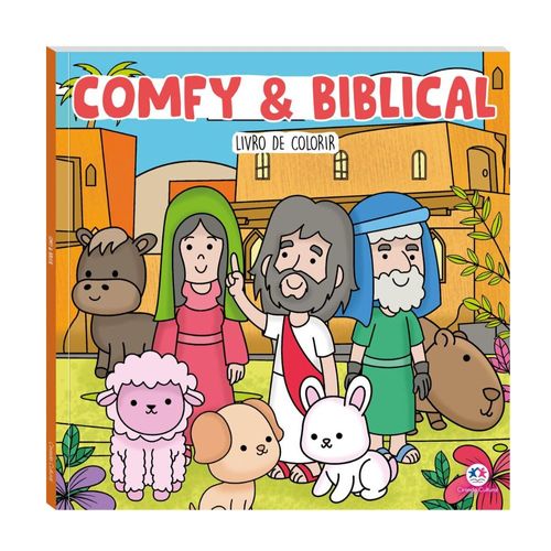 Livro Para Colorir Comfy E Biblical Ciranda Cultural