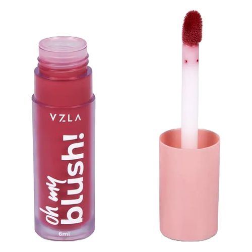 Blush Líquido Oh My Cor 04 Plum Red Vizzela