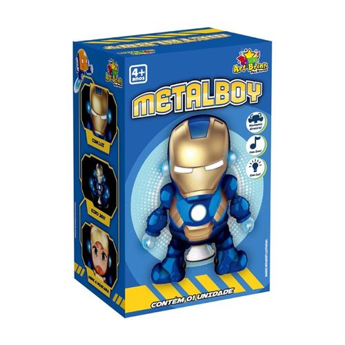 Brinquedo Robô Metalboy Zein