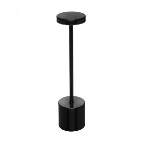 Luminária de Mesa Led 3 Tons Usb Cosmos Preta Plástico Wolff