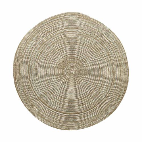 Lugar Americano de Polipropileno Marrom e Branco 38cm Wolff