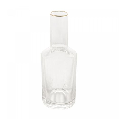 Garrafa de Cristal com Fio de Ouro Lines 800ml Wolff