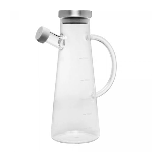 Galheteiro de Vidro Borosilicato com Tampa de Metal Slim 500ml Wolff