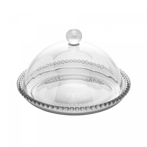 Queijeira de Cristal Pearl 20cm x 12cm Wolff