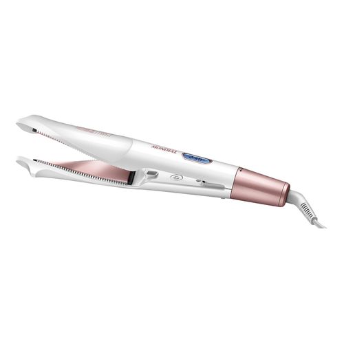 Prancha Alisadora e Modeladora Branco/Rose Gold 50W Bivolt Mondial