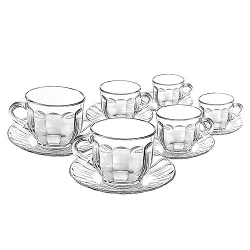 Jogo de Xícaras 12 Peças de 160ml D’Casa