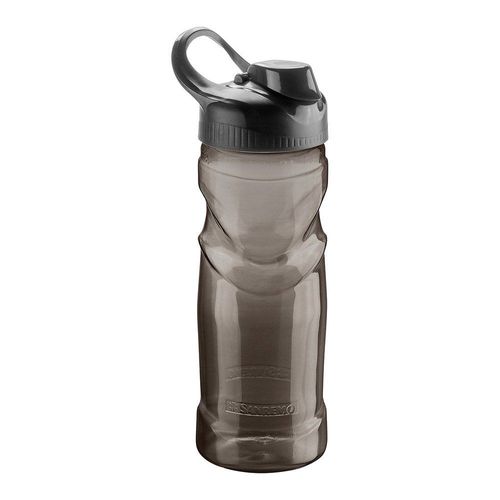 Garrafa Esportiva Abre Fácil de Plástico 500ml Preto Sanremo