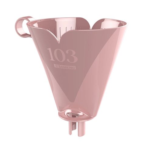 Suporte Para Filtro De Café Plástico Tamanho 103 Rosa Sanremo