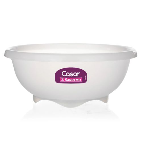 Saladeira De Plástico 19cm Branco Sanremo