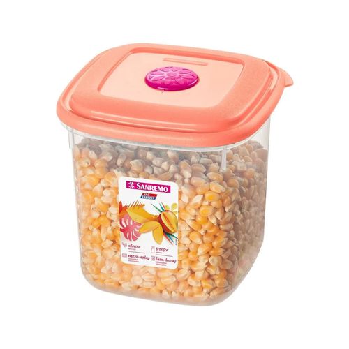 Pote Quadrado de Plástico Sortido 1L Sanremo