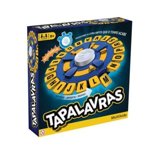 Jogo De Tabuleiro Tapalavras Multikids