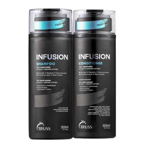 Kit Shampoo E Condicionador 300ml Infusion Truss