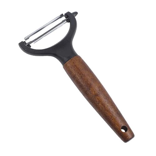 Descascador Pratic Chef em Aço Inox com Cabo em Madeira Paramount