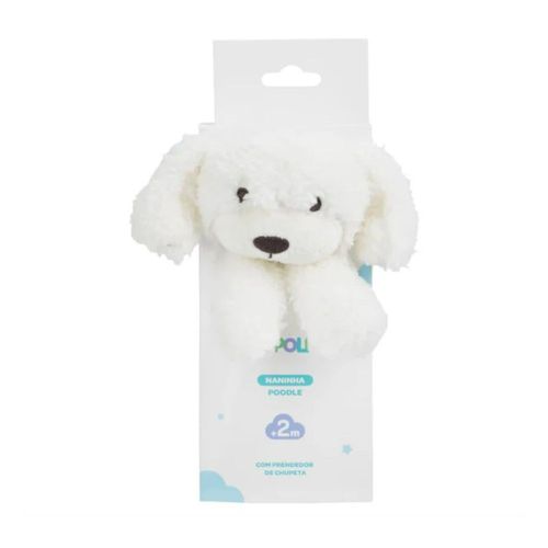 Naninha Com Prendedor De Chupeta Poodle Pimpolho