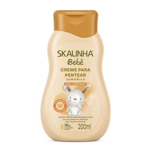 Creme Para Pentear Bebê Camomila 200ml Skalinha