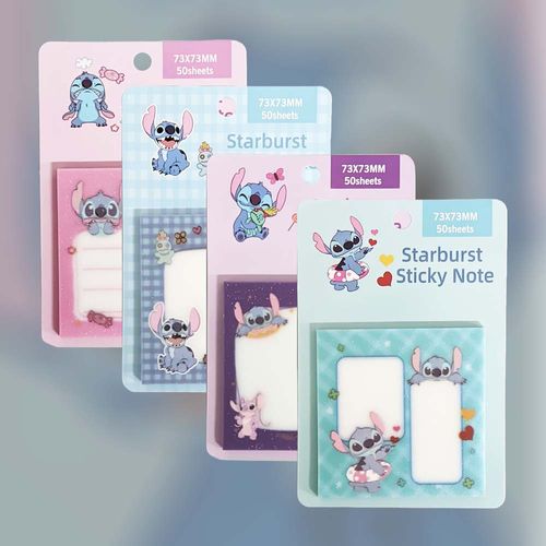 Bloco De Anotações Post It Com Glitter Stitch (Modelos Sortidos)