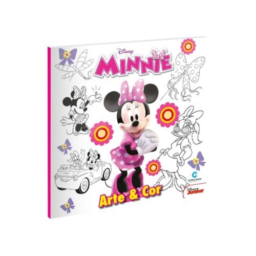 Livro Para Colorir Minine Disney Arte E Cor