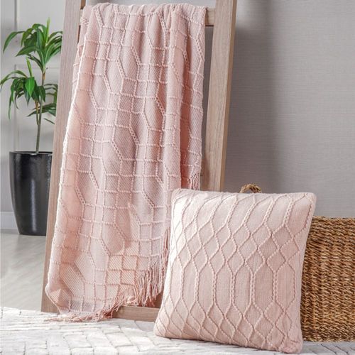 Manta Tricot 1,27mx1,52m Champagne Tessi