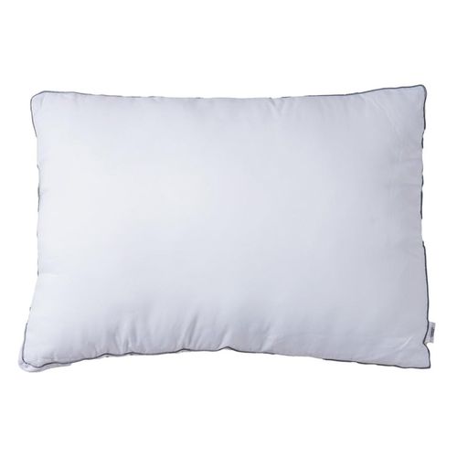 Travesseiro Toque De Plumas 50x70 Suporte Médio Branco