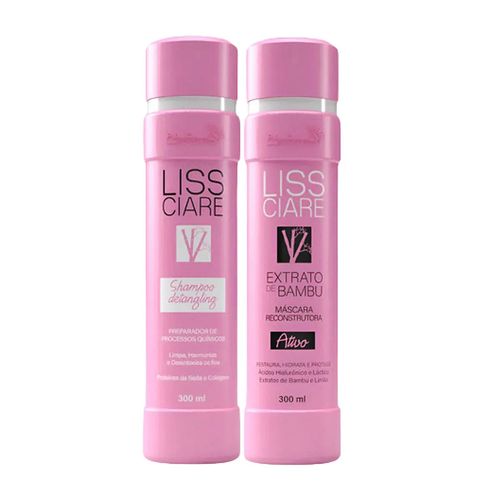 Kit Shampoo E Máscara 300ml Bambu Paiolla