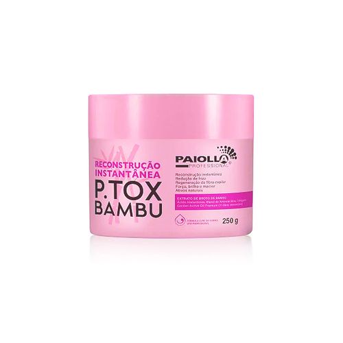 Botox 250g PTOX Bambu Reconstrução Instantânea Paiolla
