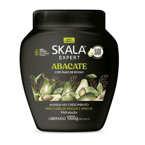 Creme De Pentear 1kg Tratamento 2 Em 1 Abacate Skala
