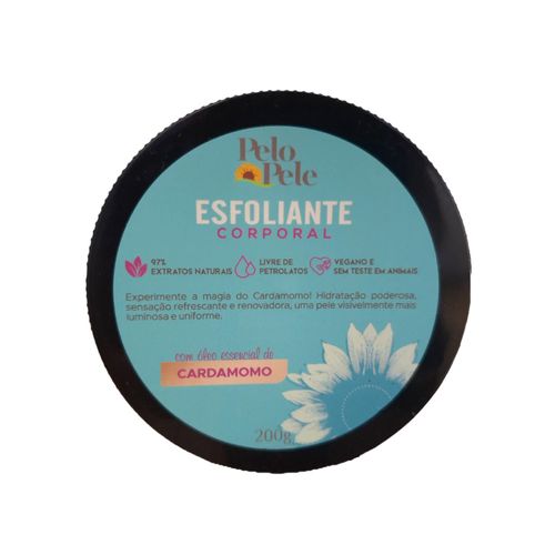 Creme Esfoliante Corporal Óleo De Cardamomo 200g Pelo E Pele