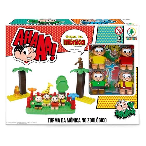 Blocos de Montar Turma da Mônica no Zoológico Monte Líbano
