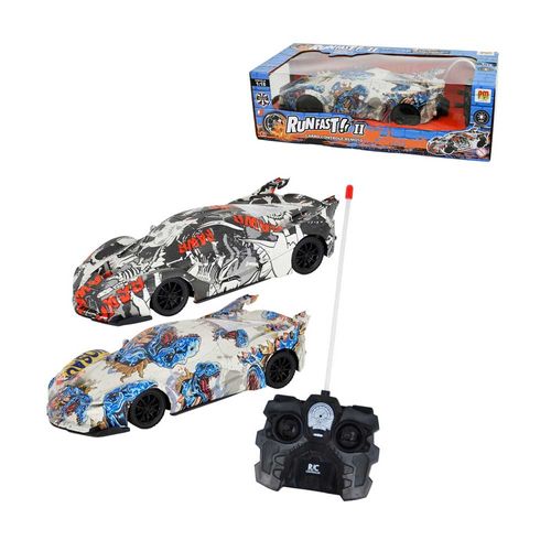 Brinquedo Carro Controle Remoto Runfast II DM Toys
