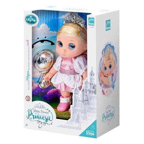 Boneca Kilty Pop Rosa 23cm Roma