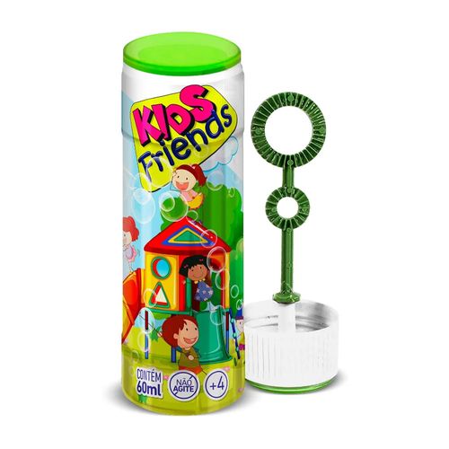 Bolha De Sabão Kids Friends 60ml Wow Toys