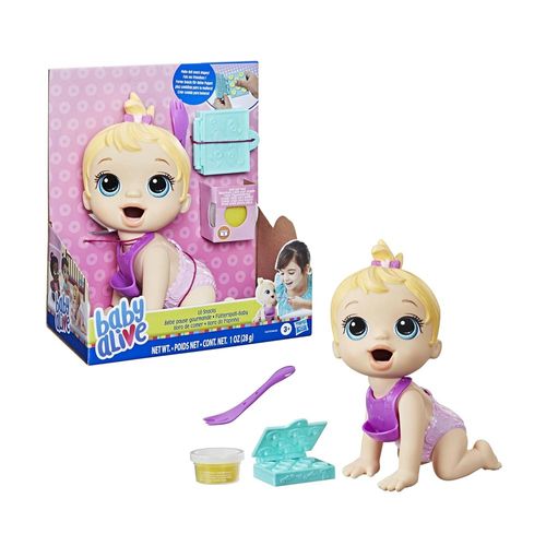 Boneca Baby Alive Hora da Papinha Loira Hasbro