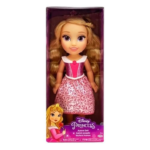 Boneca Toddler Princesas Disney Aurora 38cm Multikids