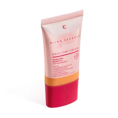 Base Líquida Daily Tint Cream Cor 35 25ml Niina Secrets